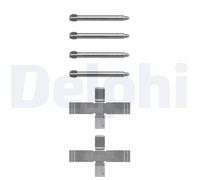 DELPHI LX0070 Kit accessori, Pastiglia freno per MERCEDES-BENZ