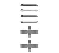Delphi Set di accessori per pastiglia del freno a disco LX0070