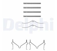 DELPHI LX0143 Kit accessori, Pastiglia freno per MAZDA