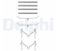 DELPHI LX0182 Kit accessori, Pastiglia freno per TOYOTA