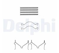 DELPHI LX0306 Kit accessori, Pastiglia freno per KIA,MAZDA