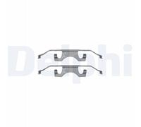 DELPHI LX0340 Kit accessori, Pastiglia freno per ALPINA,BMW