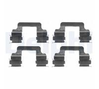DELPHI LX0383 Kit accessori, Pastiglia freno per ALFA ROMEO,AUDI,BENTLEY,PORSCHE
