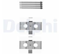 DELPHI LX0393 Kit accessori, Pastiglia freno per MERCEDES-BENZ