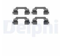 DELPHI LX0425 Kit accessori, Pastiglia freno per KIA,MERCEDES-BENZ,NISSAN,RENAUL