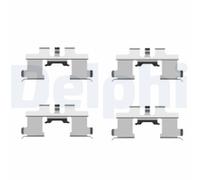 DELPHI LX0444 Kit accessori, Pastiglia freno per CITROËN,DAIHATSU,MITSUBISHI,PEU