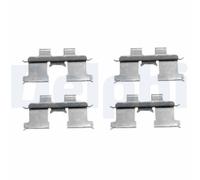 DELPHI LX0467 Kit accessori, Pastiglia freno per HYUNDAI,KIA,OPEL,SSANGYONG