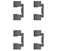 DELPHI LX0481 Kit accessori, pastiglia freno