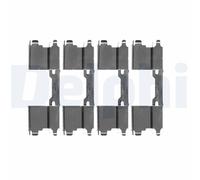 DELPHI LX0502 Kit accessori, Pastiglia freno per CITROËN,MERCEDES-BENZ,PEUGEOT,V