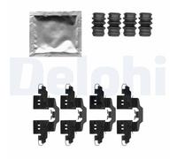 DELPHI LX0550 Kit accessori, Pastiglia freno per GREAT WALL,LEXUS,SUZUKI,TOYOTA