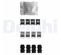 DELPHI LX0593 Kit accessori, Pastiglia freno per SUZUKI,TOYOTA