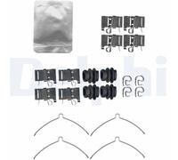 DELPHI LX0609 Kit accessori, Pastiglia freno per JEEP,LEXUS,TOYOTA
