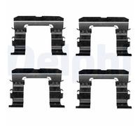 DELPHI LX0613 Kit accessori, Pastiglia freno per NISSAN