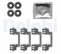 DELPHI LX0616 Kit accessori, Pastiglia freno per CHRYSLER,LANCIA