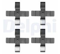 DELPHI LX0625 Kit accessori, Pastiglia freno per AUDI,PORSCHE,VW