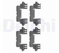 DELPHI LX0629 Kit accessori, Pastiglia freno per TOYOTA