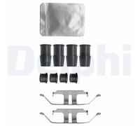 DELPHI LX0636 Kit accessori, Pastiglia freno per BMW