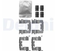 DELPHI LX0645 Kit accessori, Pastiglia freno per SUBARU,TOYOTA