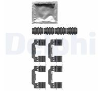 DELPHI LX0664 Kit accessori, Pastiglia freno per PEUGEOT