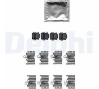 DELPHI LX0668 Kit accessori, Pastiglia freno per ALFA ROMEO,AUDI,CHRYSLER,CITROË