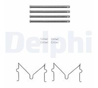 DELPHI LX0691 Kit accessori, Pastiglia freno per MITSUBISHI,NISSAN,TOYOTA