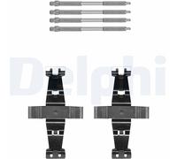 DELPHI LX0693 Kit accessori, Pastiglia freno per AUDI,MERCEDES-BENZ