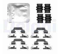 DELPHI LX0809 Kit accessori, Pastiglia freno per NISSAN,RENAULT