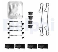 DELPHI LX0813 Kit accessori, Pastiglia freno per FIAT,LANCIA