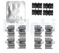 DELPHI LX0818 Kit accessori, Pastiglia freno per CHRYSLER,DODGE,FIAT,JEEP,LANCIA