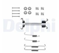DELPHI LY1216 Kit accessori, Ganasce freno per NISSAN