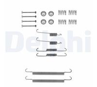 DELPHI LY1232 Kit accessori, Ganasce freno per CITROËN,PEUGEOT,RENAULT