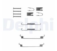 DELPHI LY1287 Kit accessori, Ganasce freno per FIAT,LANCIA