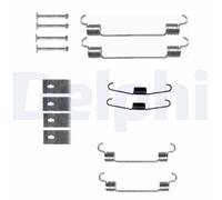 DELPHI LY1343 Kit accessori, Ganasce freno per HONDA