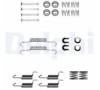 DELPHI LY1367 Kit accessori, Ganasce freno stazionamento per CITROËN,JEEP,MAZDA,