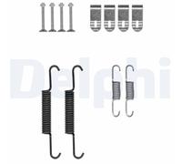 DELPHI LY1413 Kit accessori, Ganasce freno stazionamento per CHEVROLET,OPEL,VAUX