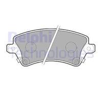DELPHI Paste Freno Kit Freno Anteriore Sistema TRW Per Toyota Corolla