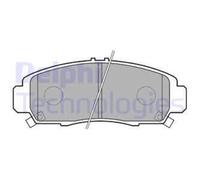 DELPHI Pastiglie Bremsbelegsatz Frontale per Honda Jazz II Accord VII Tourer