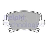 DELPHI Pastiglie Bremsbelegsatz Posteriore per VW Golf VI Audi A3 Sportback