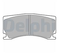Delphi Pastiglie Freni Anteriori per Peugeot 308 RCZ