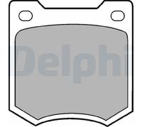Delphi Pastiglie Freno Anteriori Per Austin Talbot Volvo