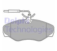 DELPHI Pastiglie Freno Bremsbelegsatz Frontale Adatto A per Renault Espace III