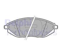 DELPHI Pastiglie Freno Bremsbelegsatz Frontale per Chevrolet Spark