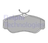 DELPHI Pastiglie Freno Bremsbelegsatz Frontale per Land Rover Discovery II Range