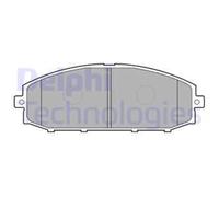 DELPHI Pastiglie Freno Bremsbelegsatz Frontale per Nissan Patrol Gr V Wagon