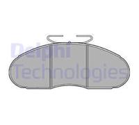 DELPHI Pastiglie Freno Bremsbelegsatz Frontale per Nissan Trade Pritsche/Telaio