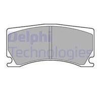 DELPHI Pastiglie Freno Bremsbelegsatz Frontale per Peugeot RCZ 308 II