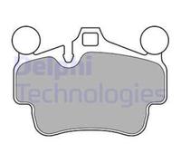 DELPHI Pastiglie Freno Bremsbelegsatz Frontale per Porsche 911 Cabriolet Cayman