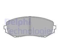 DELPHI Pastiglie Freno Bremsbelegsatz Frontale per Suzuki Grand Vitara II