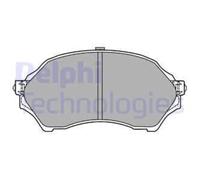 DELPHI Pastiglie Freno Bremsbelegsatz Frontale Sistema Sumitomo per Mazda 323 VI