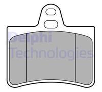 DELPHI Pastiglie Freno Bremsbelegsatz Posteriore per Citroën C5 I Break